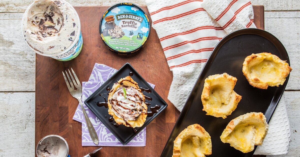 Truffle Kerfuffle French Toast Cups | Ben & Jerry's